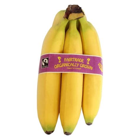 Buy Fresh Produce Bananas Organic Fair Trade Prepacked 850g Online At