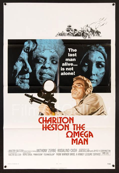 The Omega Man Vintage Movie Poster