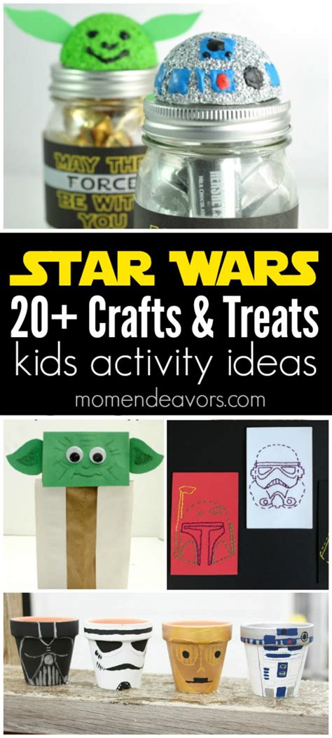 20 Star Wars Diy Crafts And Treats Mom Endeavors