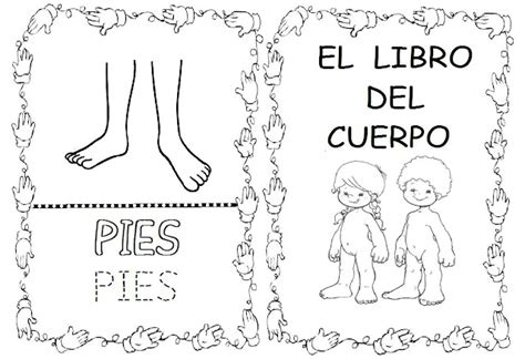 Dibujos Partes Del Cuerpo En Ingles Para Niños De Preescolar Para