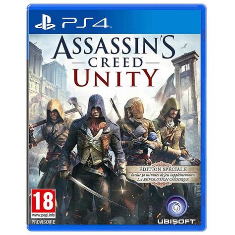 مشخصات قیمت و خرید بازی Assassins Creed Unity مخصوص PS4 تک سیرو