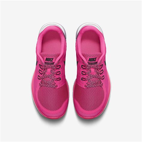Nike Girls Free 50 Running Shoes Pink Powvivid Pink