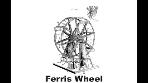 Time Lapse Building A Ferris Wheel Gilbert Erector Set Youtube