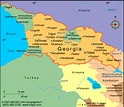 Georgia Mapa Turístico