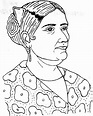 Josefa Ortiz de Domínguez coloring page