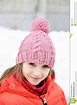 Portrait of Child Girl in Winter Clothes Stock Image - Image of healthy ...