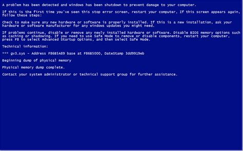 Depending on the speed of the hard disk on which windows is installed, dumping more than 2 gigabytes (gb) of memory may take. How to Create Fake Blue Screen of Death in your Window ...