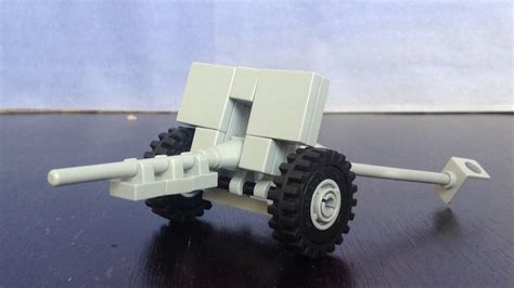 How To Make A Lego Type I 47mm Anti Tank Gun Youtube