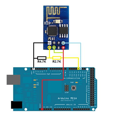 Embedded Issue While Connecting Esp8266 With Arduino Mega It Always