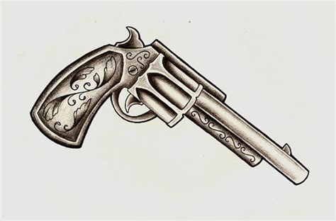 Colt 45 Revolver Tattoo Tutorialsinintroductoryphysics