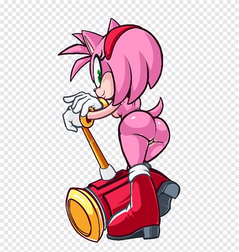 Illustration Pink M Cartoon Flower Sonic Rule 34 Legendary Creature Fictional Character Png