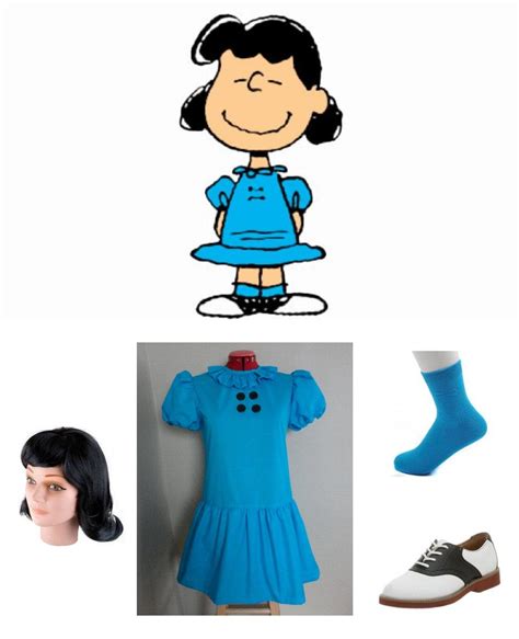 Peanuts Lucy Deluxe Womens Adult Halloween Costume