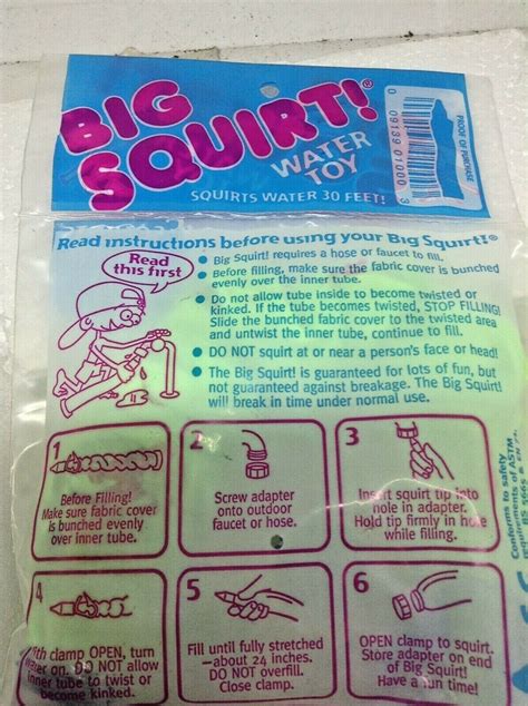 Lot Of 24 Big Squirt Water Toy Made In Usa Shoot Water To 30 Feet 5