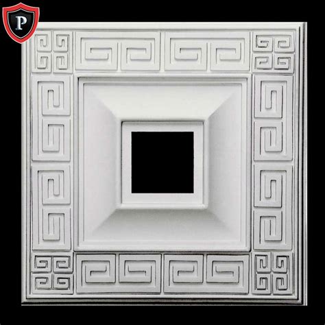 Decorative Ceiling Medallions Square Shelly Lighting