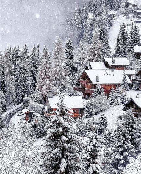 Switzerland Winter Scenery Winter Pictures Winter Scenes