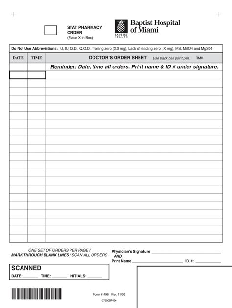 Physician Change Order Form Template Fill Out And Sign Online Dochub