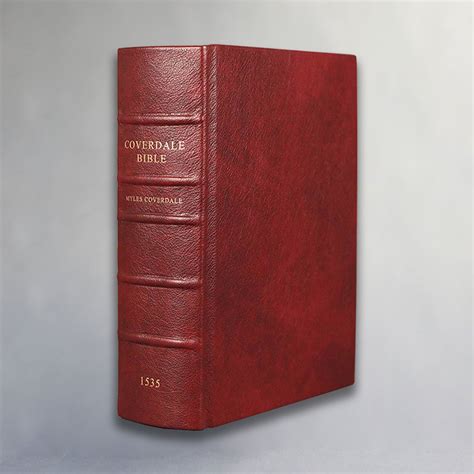 Coverdale Bible 1535 First Edition Facsimile Carroll Revelation Vino