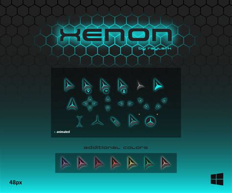 Xenon Custom Cursor For Windows By Raylark On Deviantart