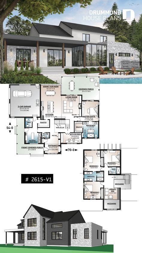 Drummond House Plans Modern Farmhouse Lorrie Townes