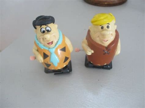 Flintstones Wind Up Toysbarney And Fred Ebay