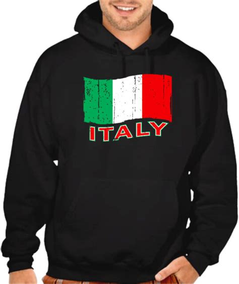 grunge italy flag men s black hoodie sweatshirt italian pride italiano italia ebay