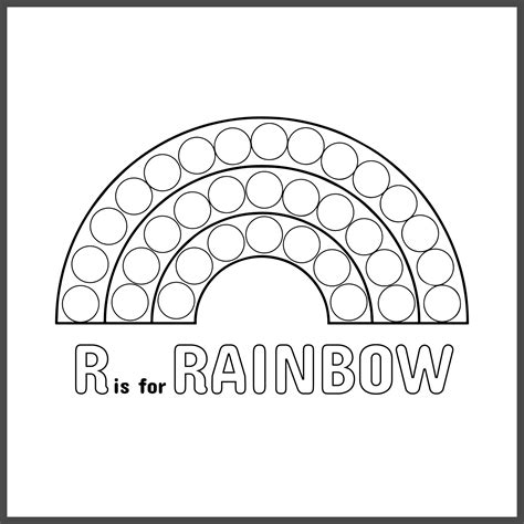 12 Best Free Dot Rainbow Printable Pdf For Free At Printablee