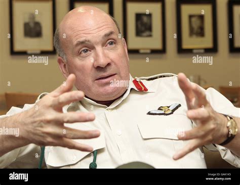 Chief Of The General Staff General Sir Richard Dannatt Talks During An