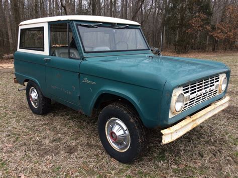 1966 Ford Bronco 5 Barn Finds