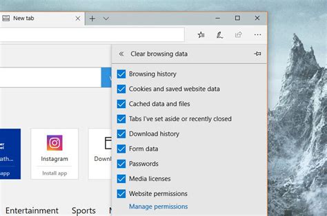 Reset Microsoft Edge In Windows 10 Ghacks Tech News