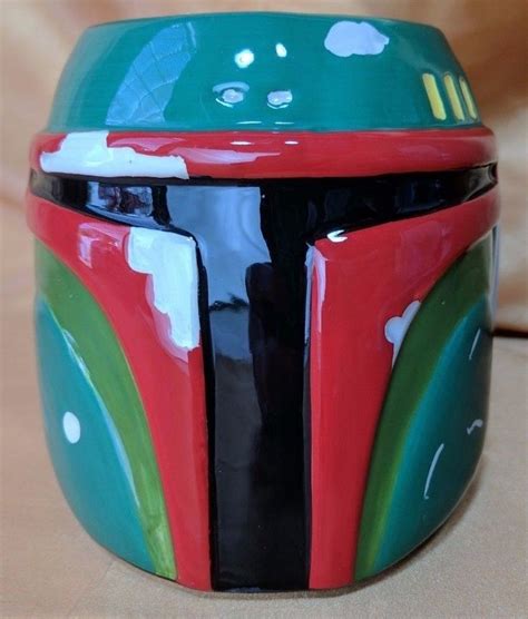 Star Wars Boba Fett Helmet 3d Ceramic Mug Collectible For Sale Online
