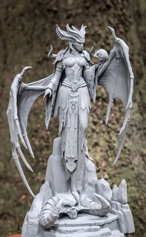 Lilith Diablo 4 Statue Etsy
