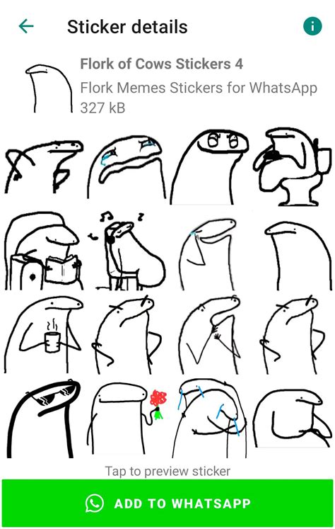 Flork Of Cows Memes Stickers For Android Apk Download