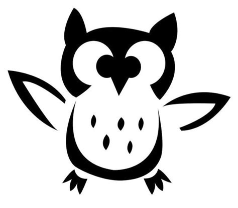 Download Free Night Owl Pumpkin Carving Stencils Patterns Owl Pumpkin