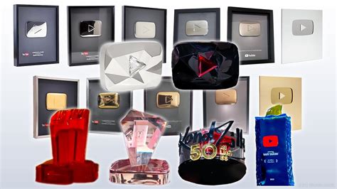 All Youtube Play Buttons Ever Youtube