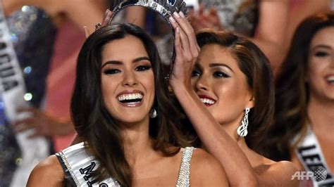 Colombia S Paulina Vega Wins Miss Universe Title
