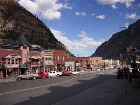 Downtown Ouray Colorado Ouray Pronounced Yur Ay Is The Flickr