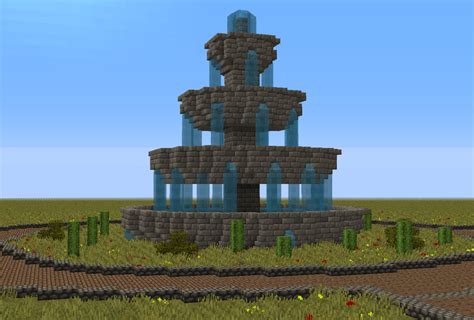 Minecraft Fountain How To Make A Fountain In Minecraft In 6 Easy Steps