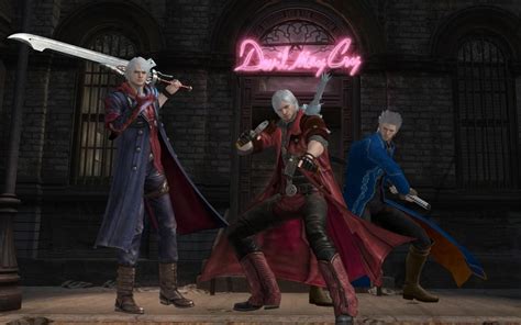 Devil May Cry Dante Vergil And Nero By Jared789 On Deviantart