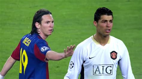 the day messi and ronaldo met for the first time