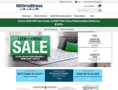 17 coupon and 4 deals. 1800 Mattress Coupons & 1800Mattress.com Promo Offer Code ...