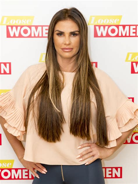 katie price gives fans an eyeful as she strips nearly naked in loose women dressing room