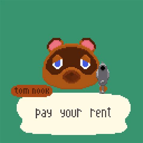 Animated Animal Crossing Tom Nook By Pixelboy69 On Deviantart