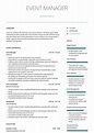 Event Manager - Resume Samples and Templates | VisualCV