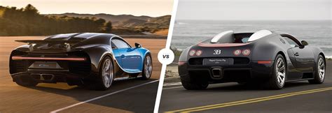 Bugatti Chiron Vs Veyron Speedstats Comparison Carwow