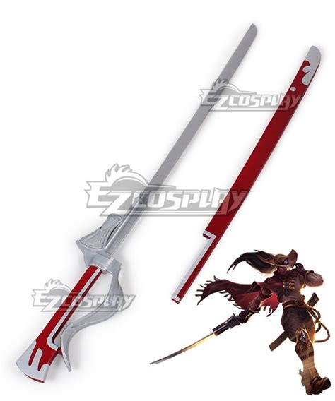 League Of Legends Lol Yasuo The Unforgiven High Noon Skin Sword Cosplay