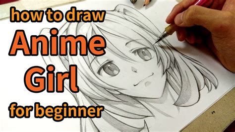 Beginner Anime Girl Drawings Easy