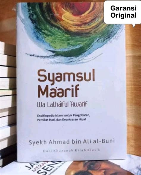 Buku Ori Syamsul Maarif Wa Lathaiful Awarif Ensiklopedia Islami