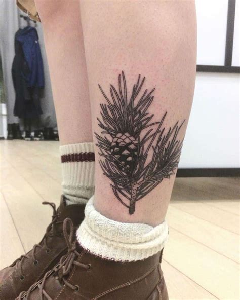 Pinecone Tattoos Symbol Of Human Enlightenment And Eternal Life
