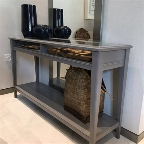 Combine with other furniture in the. IKEA LIATORP Console table in grey, Furniture, Others on ...