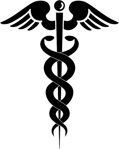 Download Caduceus Medical Symbol Medical Logo Royalty Free Vector